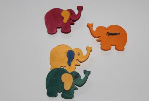 Anstecker Elefant