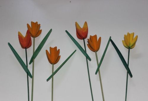 Tulpe/Narzisse auf Stab